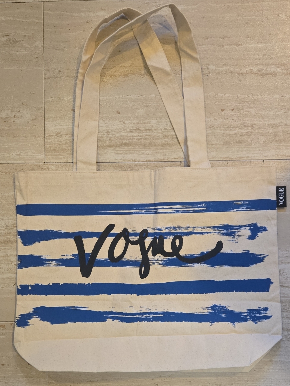 VOGUE Canvas Tote Bag